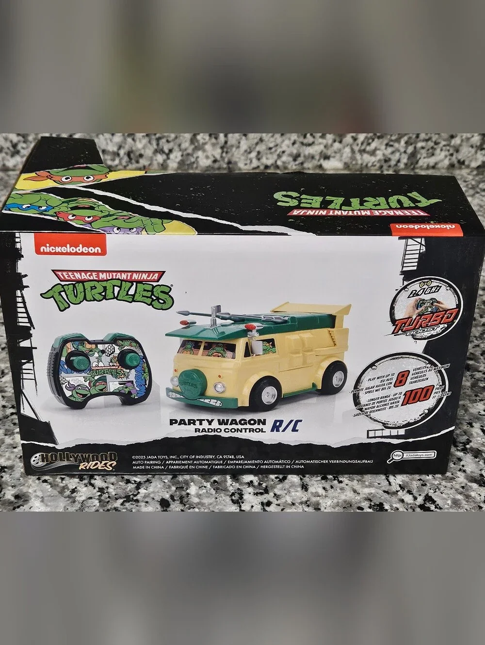 New Teenage Mutant Ninja Turtle Remote Control Car TMNT RC Mystery Van Toy